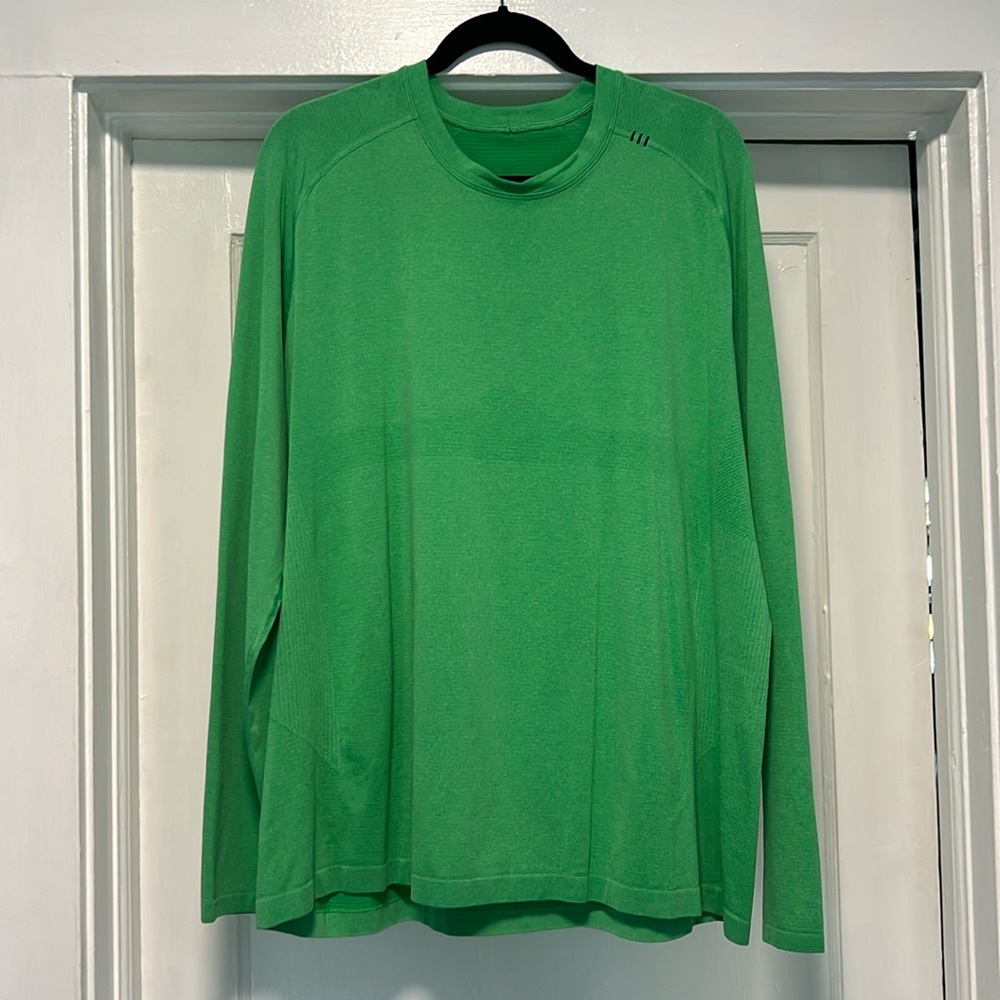 Mens XXL Long Sleeve Green